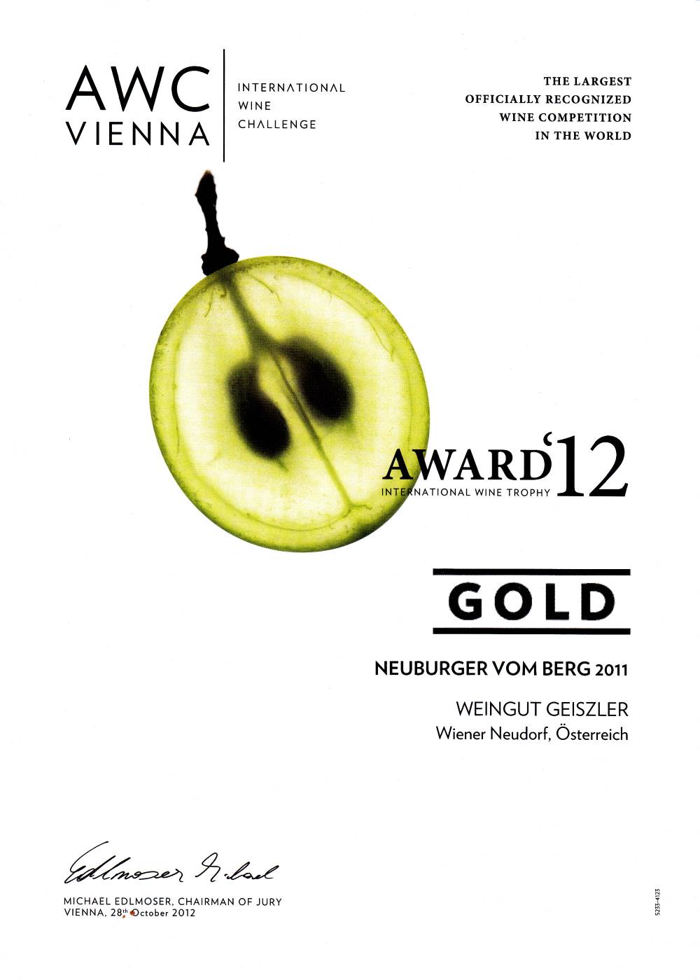Weinauszeichnung